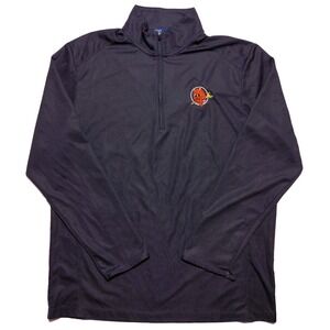 TORCHY'S TACOS Port Authority 1/2 Zip Pullover Work Uniform Shirt Men's XL